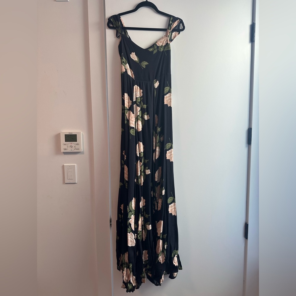Reformation Poppy Long Dress Sweetheart Dress Size 2